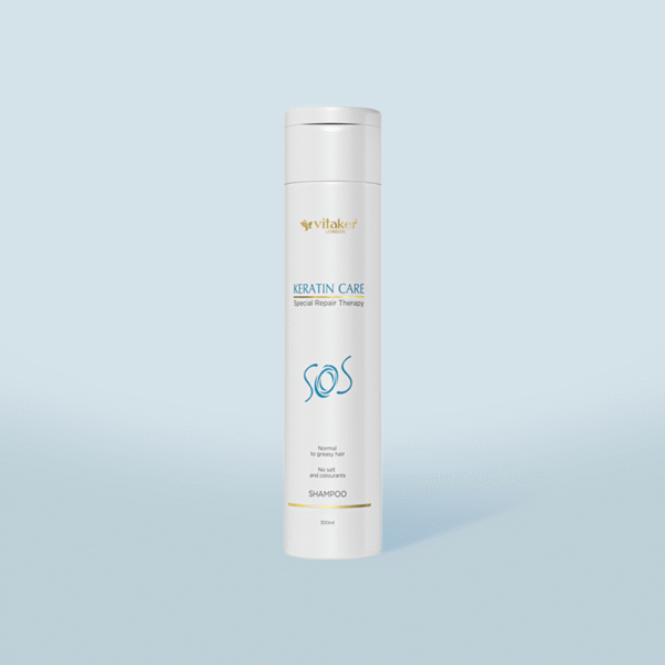 SOS Keratin Care Shampoo - For normal to greasy hair 300ml