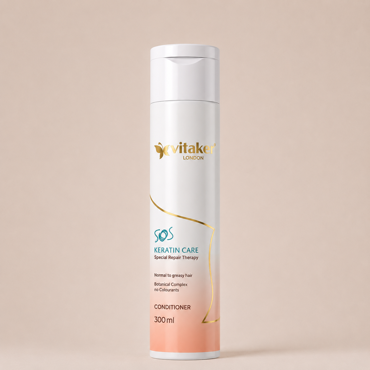 SOS Keratin Care Conditioner - For normal to greasy hair 300ml